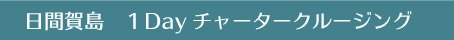 日間賀島 1Dayチャータークルージング