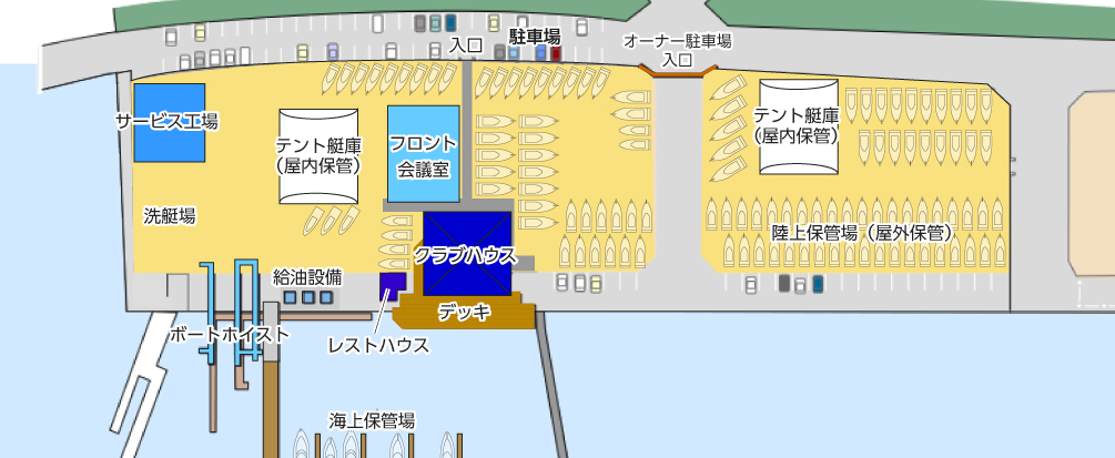マリーナ配置図